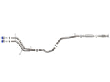 aFe Takeda 2-1/2in to 3in SS-304 Cat-Back Exhaust w/ Blue Flame Tips 13-17 Hyundai Veloster L4-1.6L