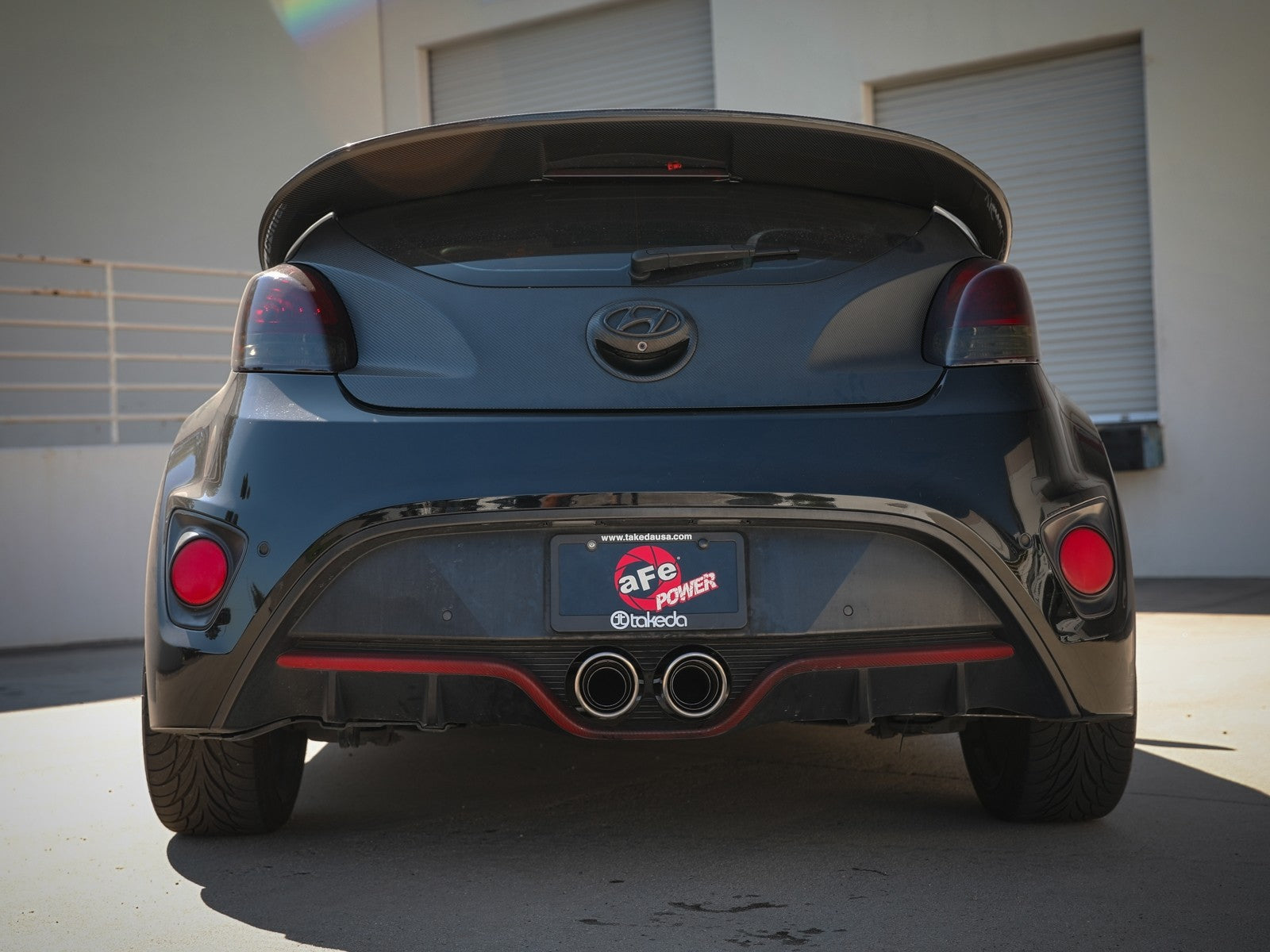 aFe Takeda 2-1/2in to 3in SS-304 Cat-Back Exhaust w/ Polished Tips 13-17 Hyundai Veloster L4-1.6L - eliteracefab.com