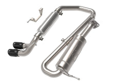 Load image into Gallery viewer, aFe 18-21 Suzuki Jimny Takeda 2-1/4in. 304 SS Cat-Back Exhaust w/ Blk Tip - eliteracefab.com