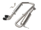 aFe 18-21 Suzuki Jimny Takeda 2-1/4in. 304 SS Cat-Back Exhaust w/ Blk Tip