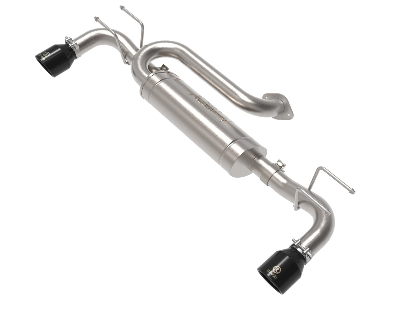 aFe 19-22 Mazda 3 L4 2.5L Takeda 3in to 2-1/2in 304 Stainless Steel Axle-Back Exhaust w/ Black Tip - eliteracefab.com