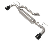 Load image into Gallery viewer, aFe 19-22 Mazda 3 L4 2.5L Takeda 3in to 2-1/2in 304 Stainless Steel Axle-Back Exhaust w/ Black Tip - eliteracefab.com