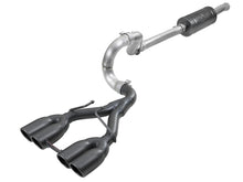 Load image into Gallery viewer, aFe Rebel Series 2.5in 304 SS Cat-Back Exhaust w/ Black Tip 18-20 Jeep Wrangler (JL) - eliteracefab.com