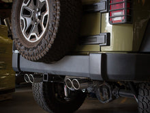 Load image into Gallery viewer, aFe Vulcan Series 2.5in 304 SS Axle-Back Exhaust Polished 07-18 Jeep Wrangler (JK) V6-3.6/3.8L - eliteracefab.com