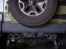 Load image into Gallery viewer, aFe Vulcan Series 2.5in 304 SS Axle-Back Exhaust Polished 07-18 Jeep Wrangler (JK) V6-3.6/3.8L - eliteracefab.com