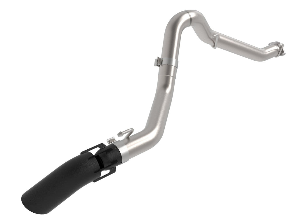 aFe 2021+ Jeep Gladiator V6-3.0L (td) Vulcan Series 3in 304SS HT DPF-Back Exhaust System - Black Tip - eliteracefab.com