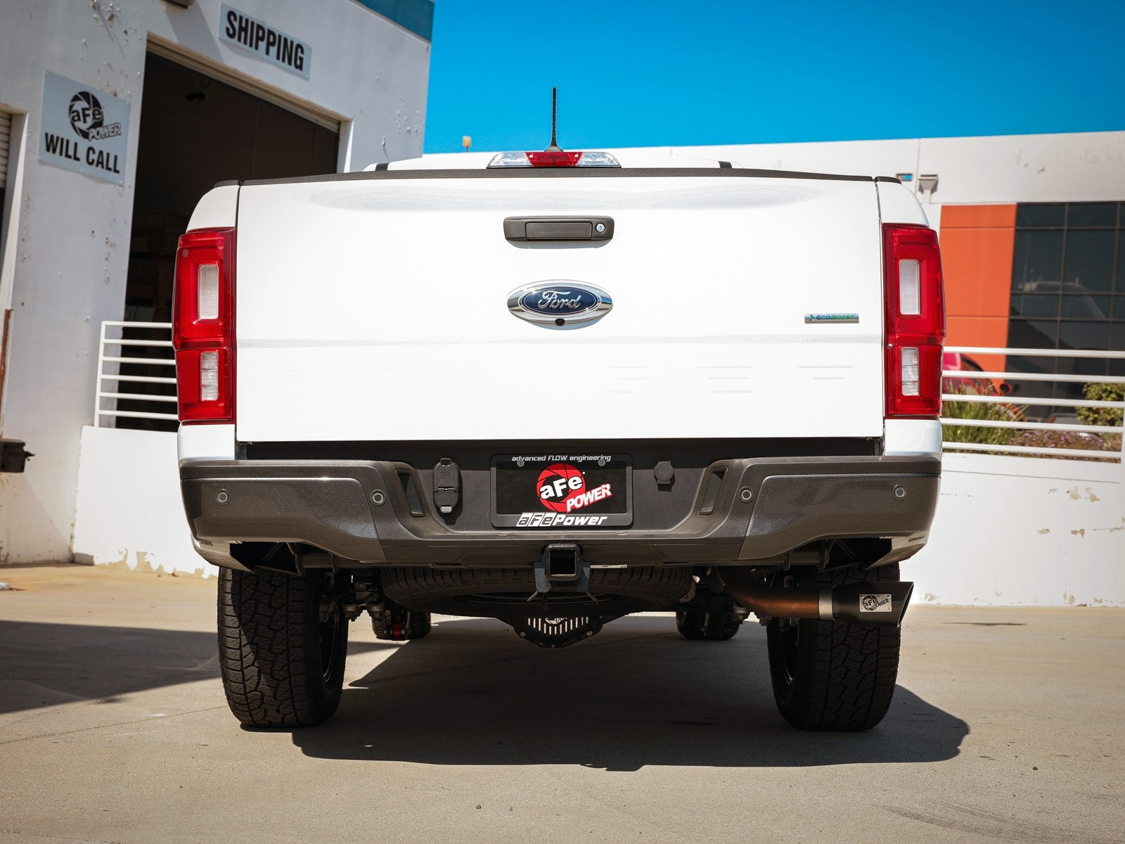 aFe Apollo GT Series 3in 409 SS Axle-Back Exhaust 2019 Ford Ranger 2.3L w/ Black Tips - eliteracefab.com