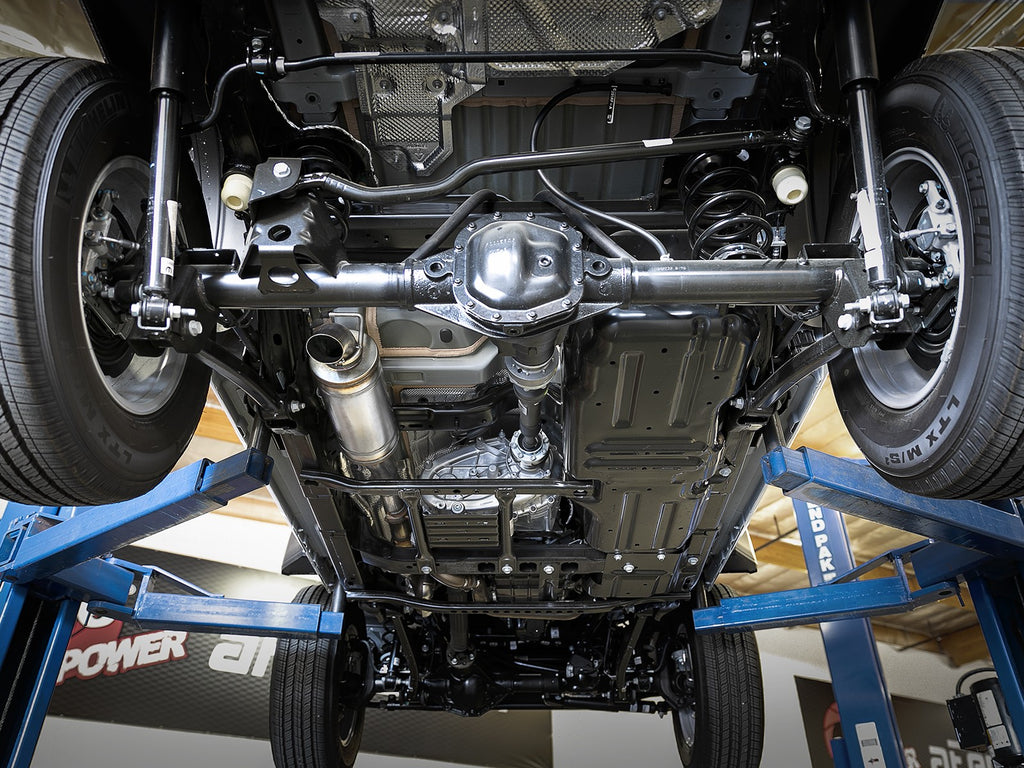 aFe Rock Basher 2.5in 409SS Cat-Back Exhaust System 18-21 Jeep Wrangler (JL) V6 3.6L - eliteracefab.com