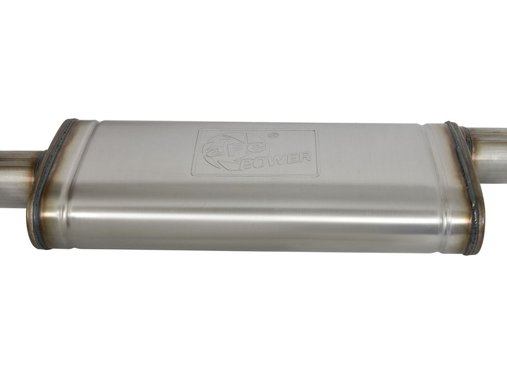 aFe ROCK Basher Exhaust Cat-Back 3in SS-409 2020 Jeep Gladiator (JT) V6-3.6L - eliteracefab.com