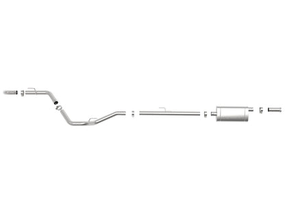 aFe Apollo GT Series 2-1/2in 409 SS Cat-Back Hi-Tuck Exhaust System 2020 Jeep Gladiator (JT) V6-3.6L - eliteracefab.com