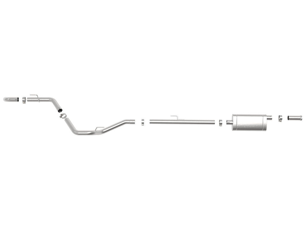 aFe Apollo GT Series 2-1/2in 409 SS Cat-Back Hi-Tuck Exhaust System 2020 Jeep Gladiator (JT) V6-3.6L - eliteracefab.com