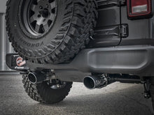 Load image into Gallery viewer, aFe Rebel Series 409 Stainless Steel Cat-Back Exhaust 18-21 Jeep Wrangler JL 2.0L (t) - Black Tip - eliteracefab.com