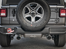 Load image into Gallery viewer, aFe Rebel Series 409 Stainless Steel Cat-Back Exhaust 18-21 Jeep Wrangler JL 2.0L (t) - Polished Tip - eliteracefab.com