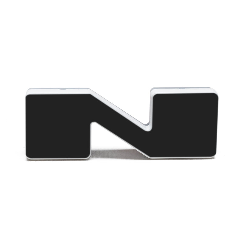 ORACLE Lighting Universal Illuminated LED Letter Badges - Matte Black Surface Finish - N - eliteracefab.com