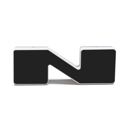 ORACLE Lighting Universal Illuminated LED Letter Badges - Matte Black Surface Finish - N - eliteracefab.com