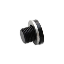 Load image into Gallery viewer, Vibrant M12 x 1.25 Metric Aluminum Port Plug with Crush Washer - eliteracefab.com
