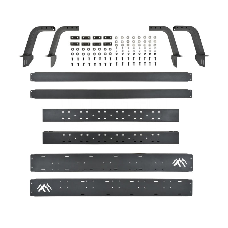 Westin 05-21 Toyota Tacoma 6ft Bed Overland Cargo Rack - Textured Black - eliteracefab.com