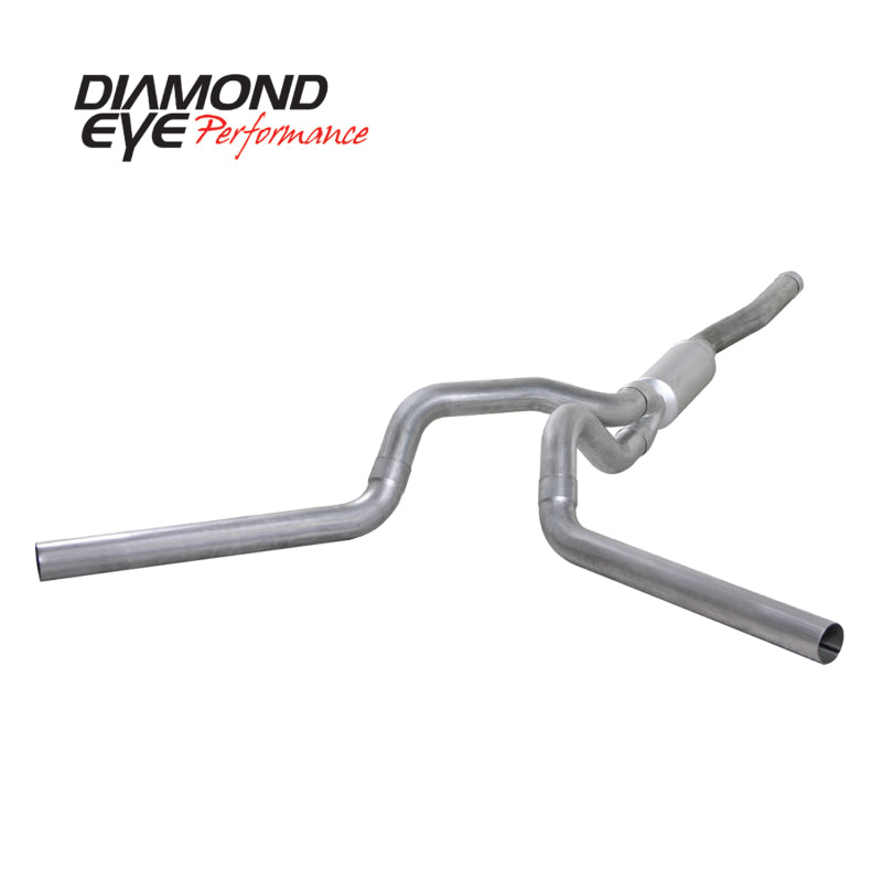 Diamond Eye KIT 4in CB DUAL AL CHEVY/GMC 6.6L 2500/3500 2006-2007.5 Diamond Eye Performance