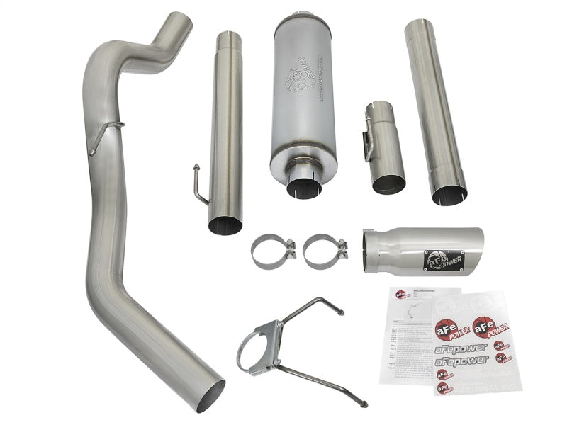 aFe MACHForce XP Exhausts Cat-Back SS-409 EXH CB Dodge Diesel Trucks 03-04 L6-5.9L (td) aFe