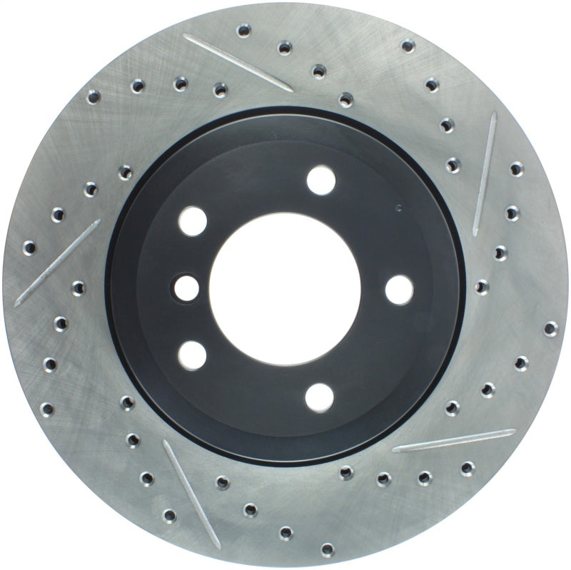 StopTech 06-08 BMW Z4 / 00-07 330 Series (E46/E90) Slotted & Drilled Left Front Rotor Stoptech