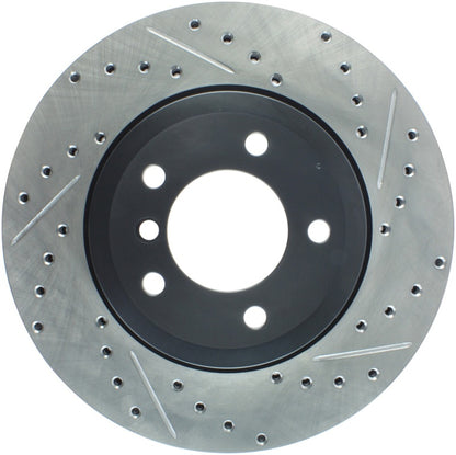 StopTech 06-08 BMW Z4 / 00-07 330 Series (E46/E90) Slotted & Drilled Left Front Rotor Stoptech
