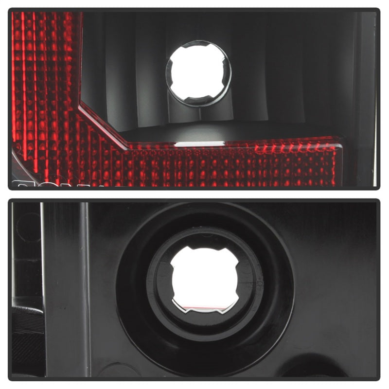 Spyder 05-15 Toyota Tacoma LED Tail Lights (Not Compatible w/OEM LEDS) - Black ALT-YD-TT05V2-LB-BK - eliteracefab.com