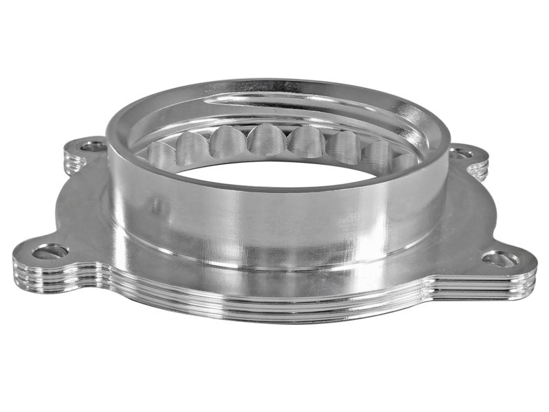 aFe Silver Bullet Throttle Body Spacer 14 Chevrolet Corvette V8 6.2L - eliteracefab.com