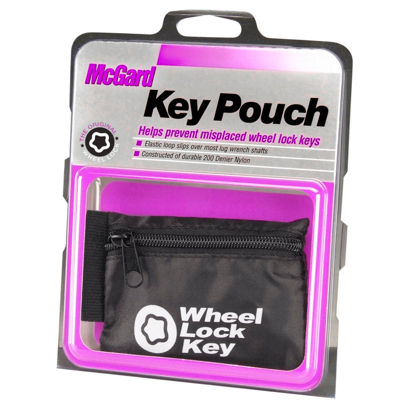 McGard Wheel Key Lock Storage Pouch - Black - eliteracefab.com