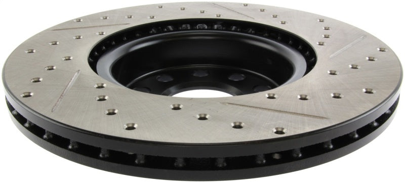 StopTech Slotted & Drilled Sport Brake Rotor - eliteracefab.com