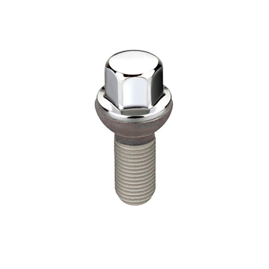 McGard M14x1.5 Chrome Radius Seat Lug Bolts - Box of 50 - 69874