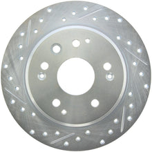 Load image into Gallery viewer, StopTech Select Sport 04-08 Acura TL Drilled &amp; Slotted Rear Passenger Side Sport Brake Rotor - eliteracefab.com