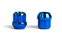 Load image into Gallery viewer, WHEEL MATE MUTEKI OPEN END LUG NUTS – BLUE 12×1.50 - eliteracefab.com