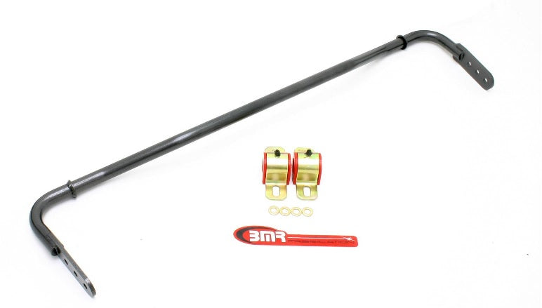 BMR REAR SWAY BAR KIT W/BUSHINGS ADJ HOLLOW 22MM BLACK (08-09 PONTIAC G8) - eliteracefab.com