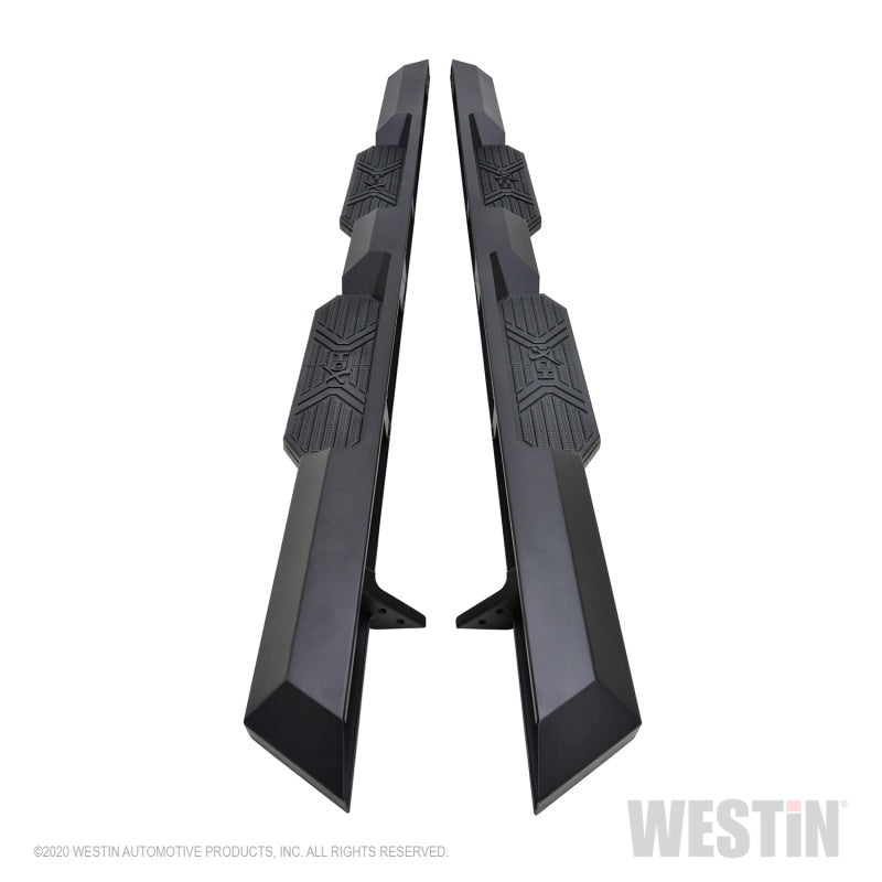 Westin 2020 Jeep Gladiator HDX Xtreme Nerf Step Bars - Textured Black - eliteracefab.com