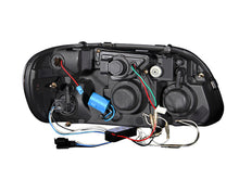 Load image into Gallery viewer, ANZO USA Ford Explorer Projector Headlights W/ Halo Black 1 Pc; 1995-2001 - eliteracefab.com