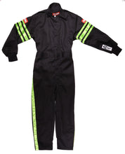 Load image into Gallery viewer, RaceQuip Green Trim SFI-1 JR. Suit - KXL