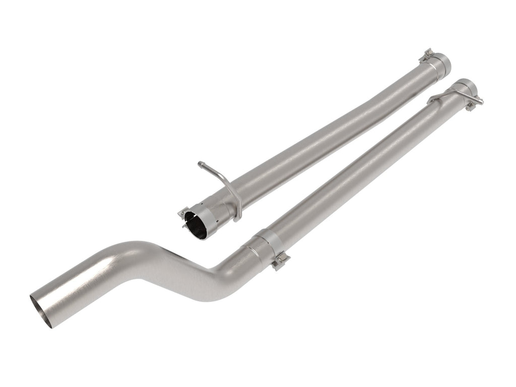 aFe Vulcan Series 3in 304 Stainless Steel Muffler Delete Pipe 2021 Ram 1500 TRX V8-6.2L (sc) - eliteracefab.com