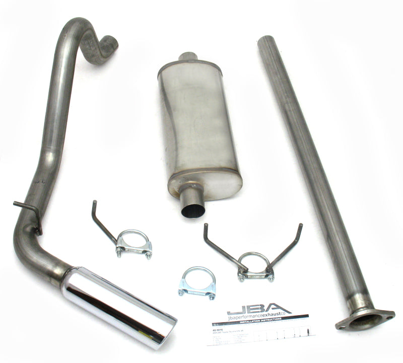 JBA 05-12 Toyota Tacoma All 2.7/4.0L 409SS Pass Side Single Exit Cat-Back Exhaust JBA