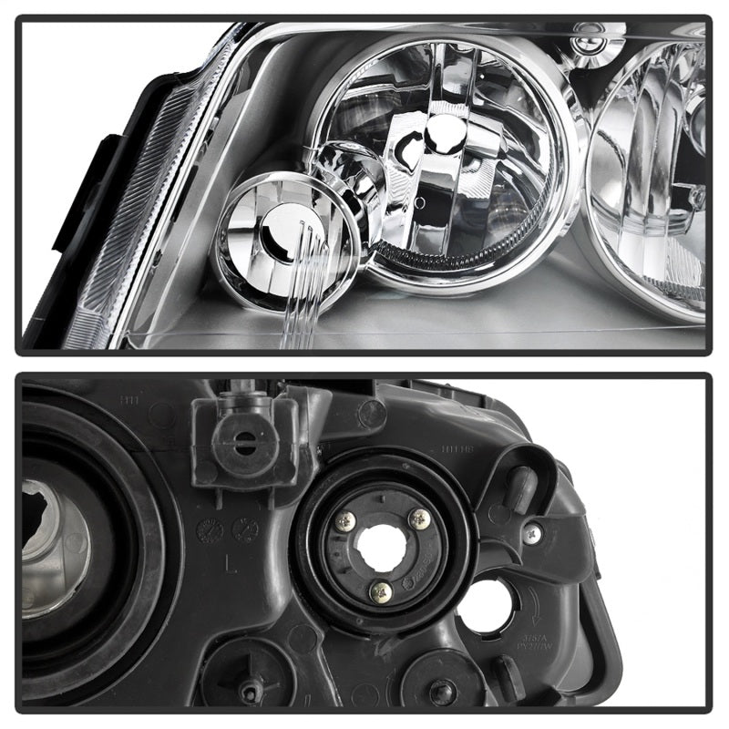 xTune 11-17 Dodge Grand Caravan OEM Style Headlights - Chrome (HD-JH-CHRTC08-AM-C) - eliteracefab.com