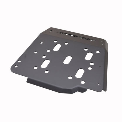 Westin/Snyper 07-17 Jeep Wrangler Transfer Case Skid Plate - Textured Black Westin