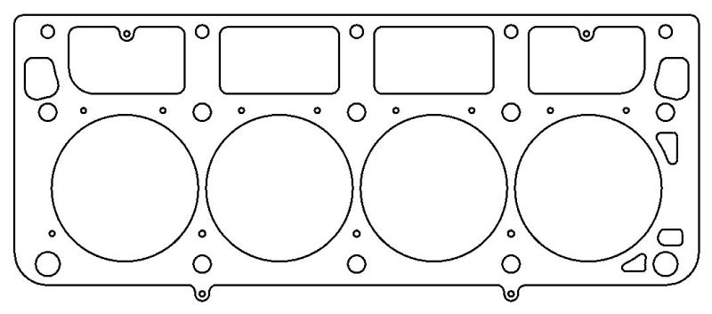 Cometic GM LS1 (w/M.I.D. Sleeves) 4.125 inch Bore .051 inch MLS Headgasket