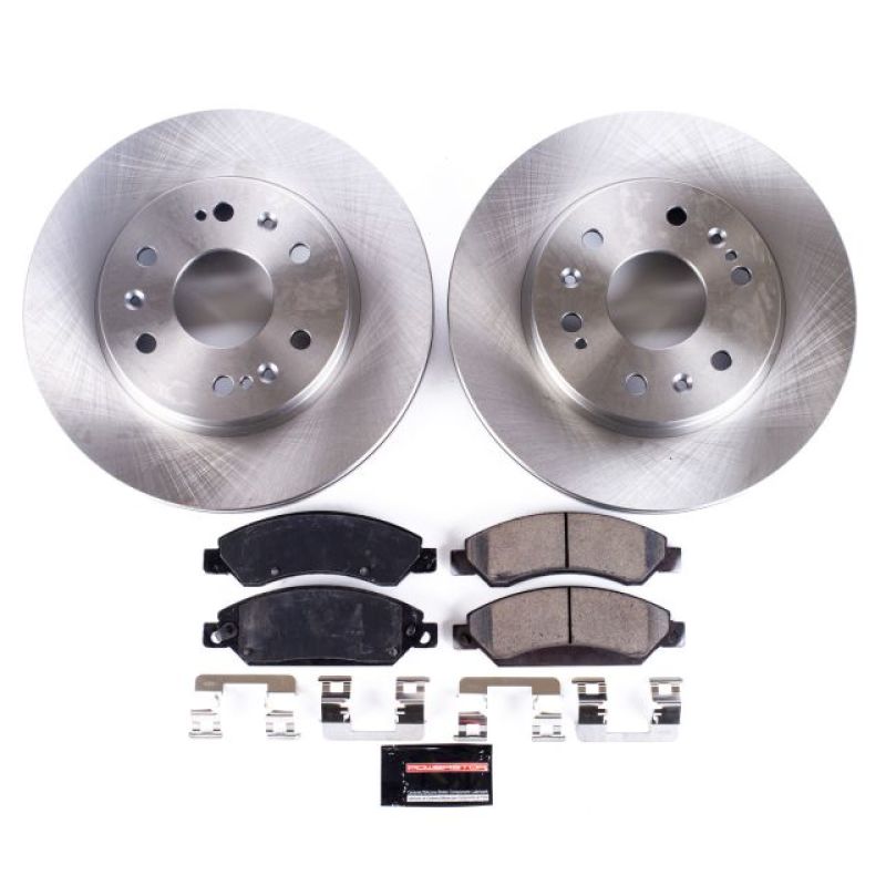 Power Stop 07-08 Cadillac Escalade Front Autospecialty Brake Kit - eliteracefab.com