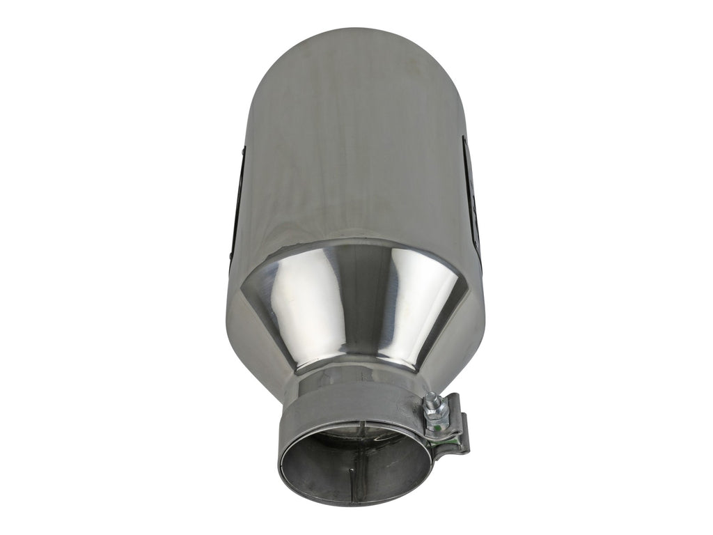 aFe Power MACH Force-Xp 304 Stainless Steel Clamp-on Exhaust Tip - Polished - eliteracefab.com