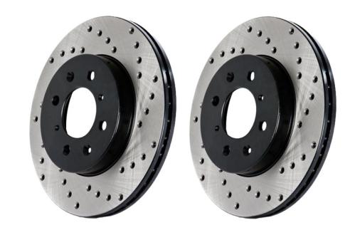 CENTRIC DRILLED OE DESIGN BRAKE ROTOR, 128.37064 - eliteracefab.com