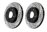 CENTRIC DRILLED OE DESIGN BRAKE ROTOR, 128.37064