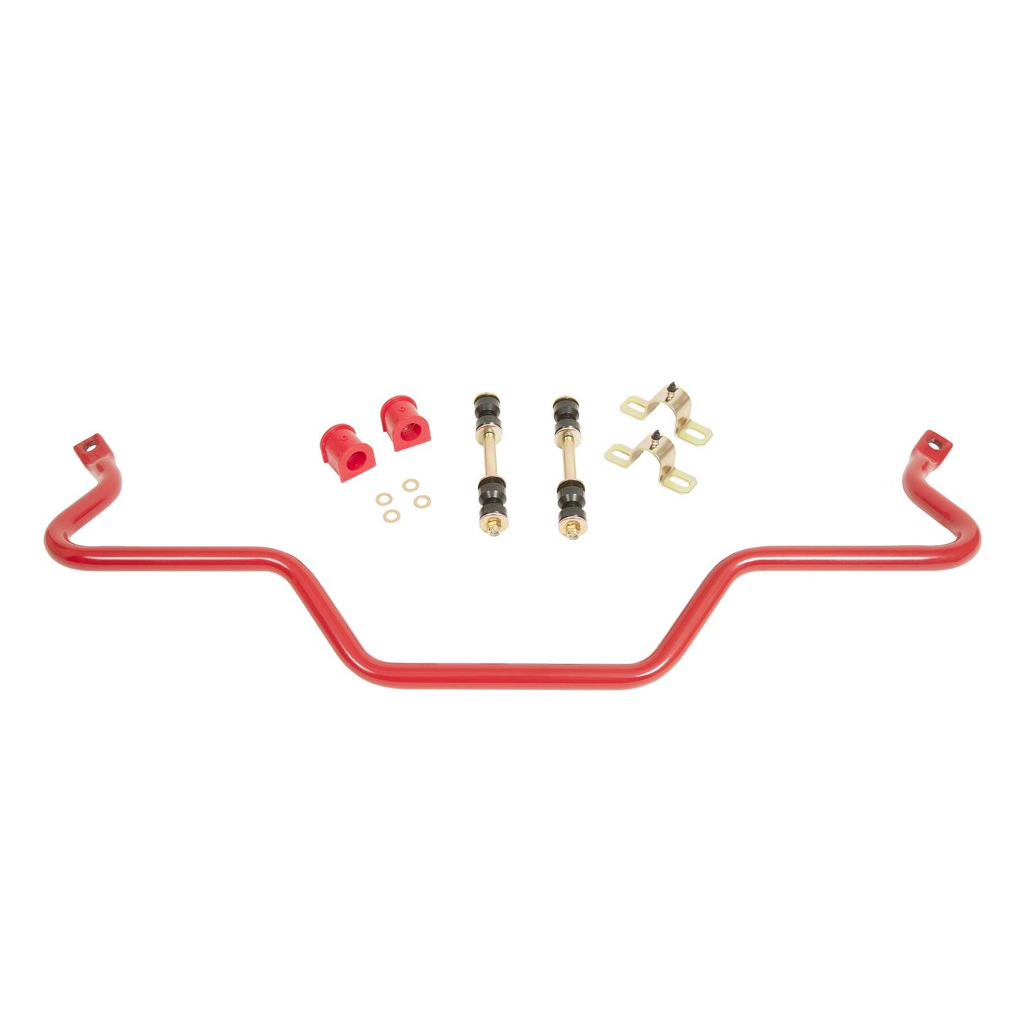 BMR REAR SWAY BAR KIT W/BUSHINGS HOLLOW 25MM RED (82-02 F-BODY) - eliteracefab.com