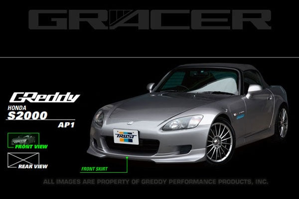 GReddy Gracer Front Lip Spoiler Honda S2000 2000-2003 - eliteracefab.com