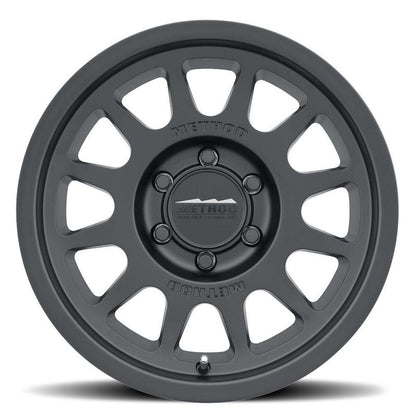 Method MR703 17x8.5 0mm Offset 6x135 87mm CB Matte Black Wheel - eliteracefab.com