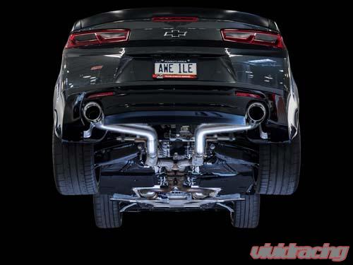 AWE Tuning 16-19 Chevrolet Camaro SS Axle-back Exhaust - Track Edition (Chrome Silver Tips) - eliteracefab.com