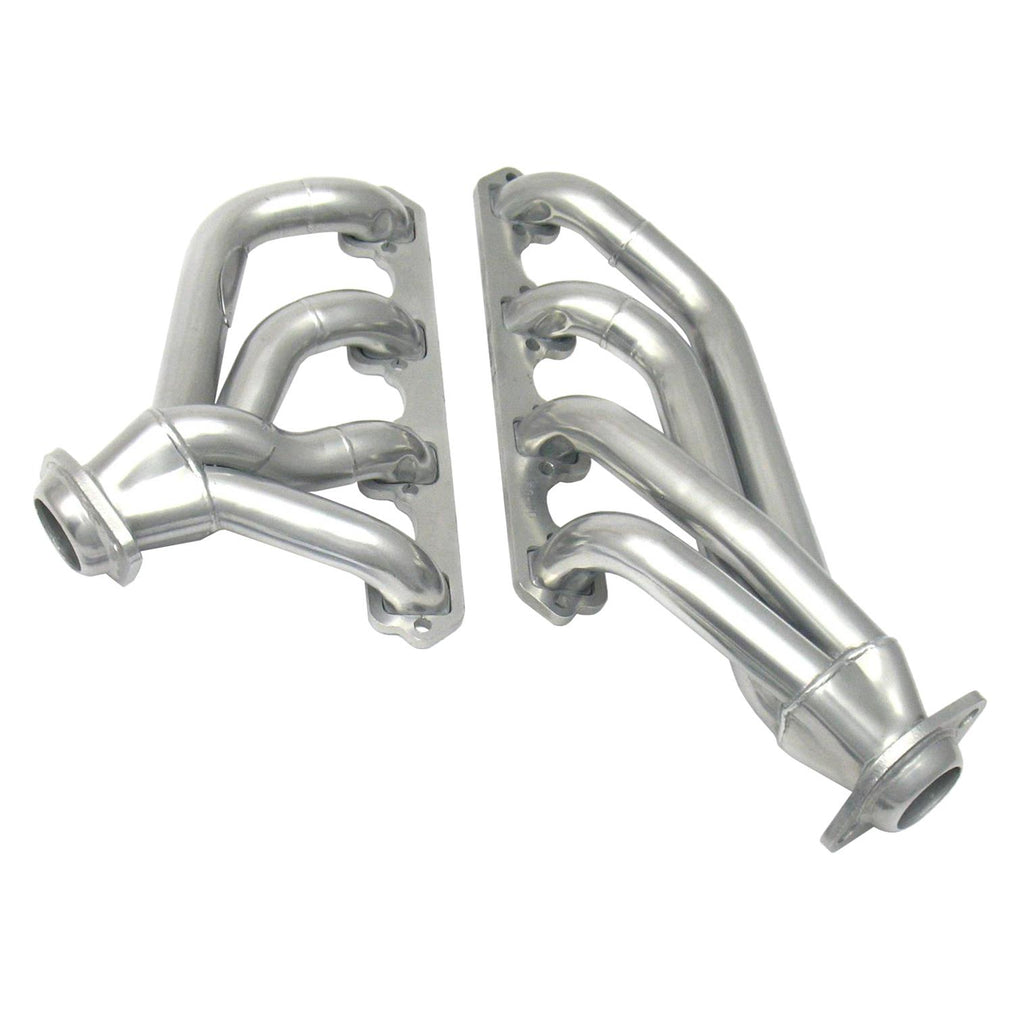 JBA 1653SJS | 65-73 FORD MUSTANG 351W SBF 1-5/8IN PRIMARY SILVER CTD MID LENGTH HEADER; 1965-1973 - eliteracefab.com